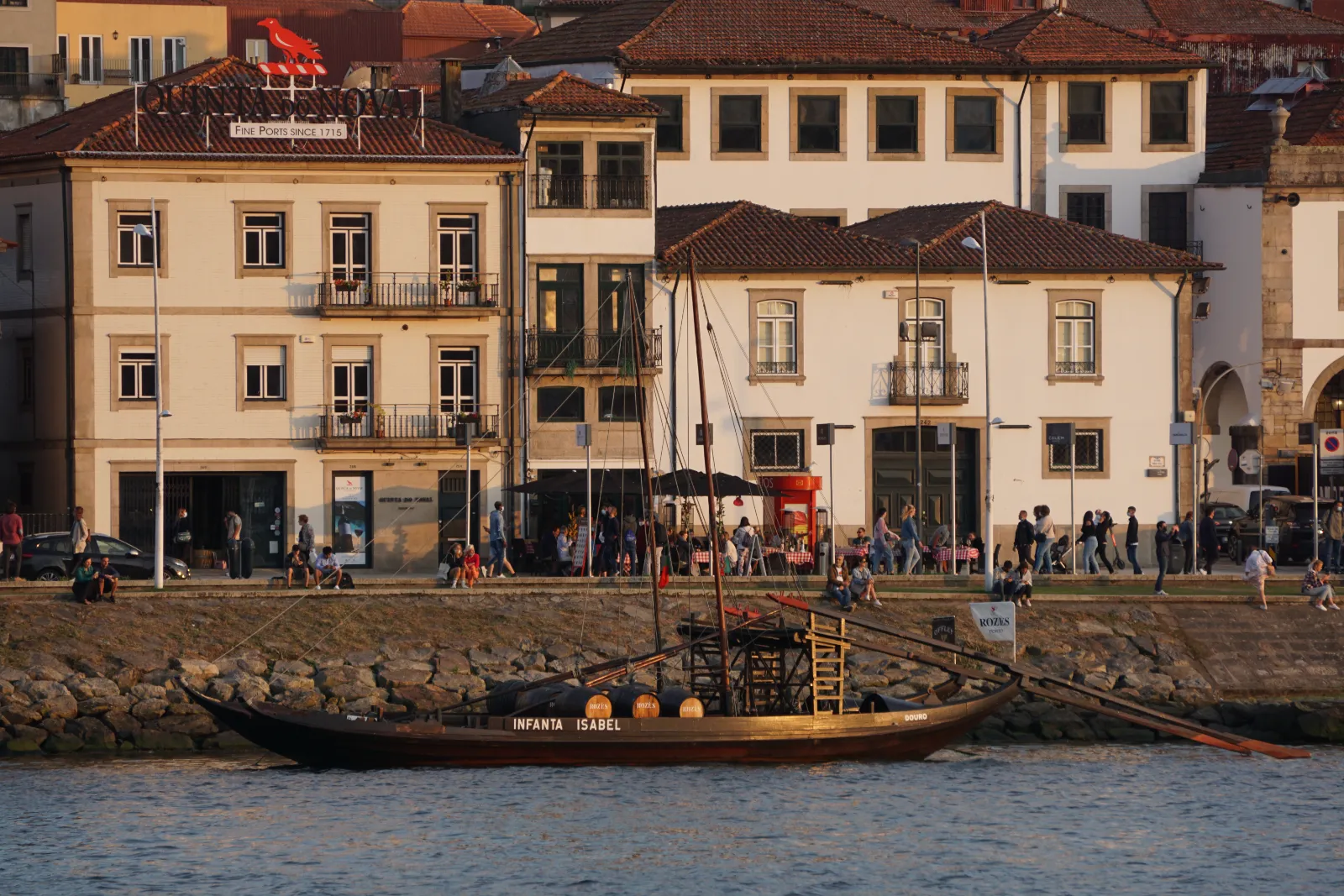 New riverfront apartment buildings in Vila Nova de Gaia, Porto